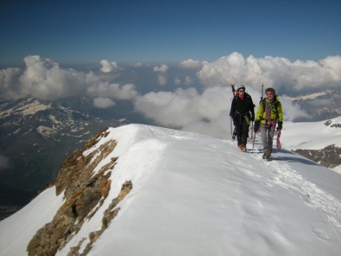 Traversée des 4000 du Mont-Rose