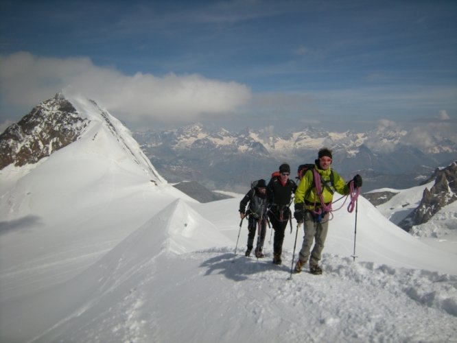 Traversée des 4000 du Mont-Rose