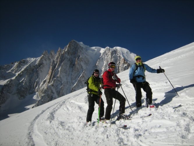 Descente de la Vallée Blanche