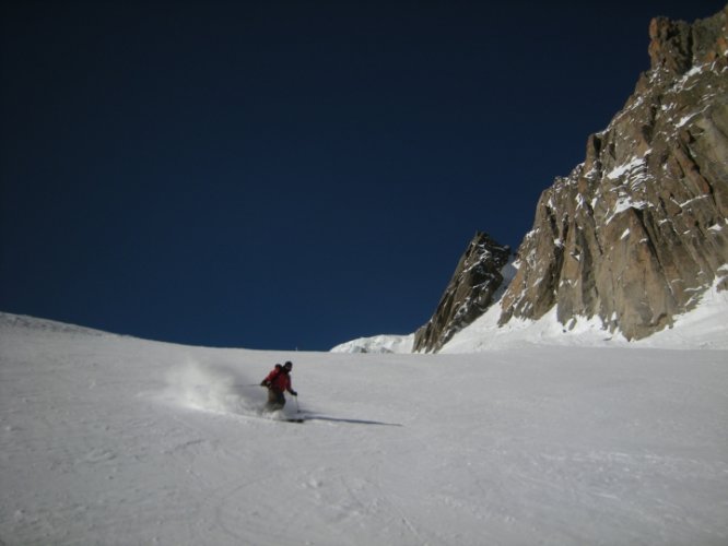 Descente de la Vallée Blanche