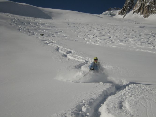 Descente de la Vallée Blanche