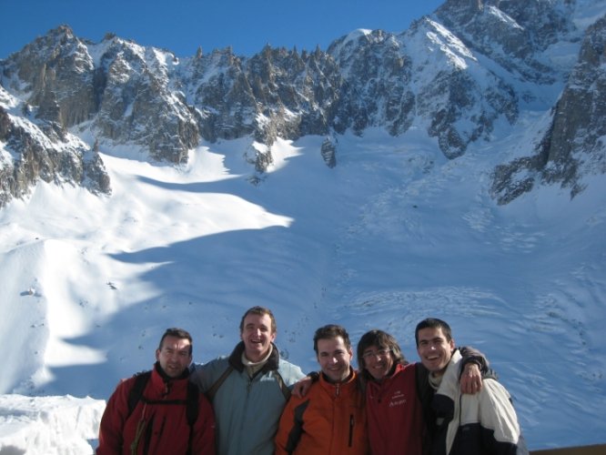 Descente de la Vallée Blanche