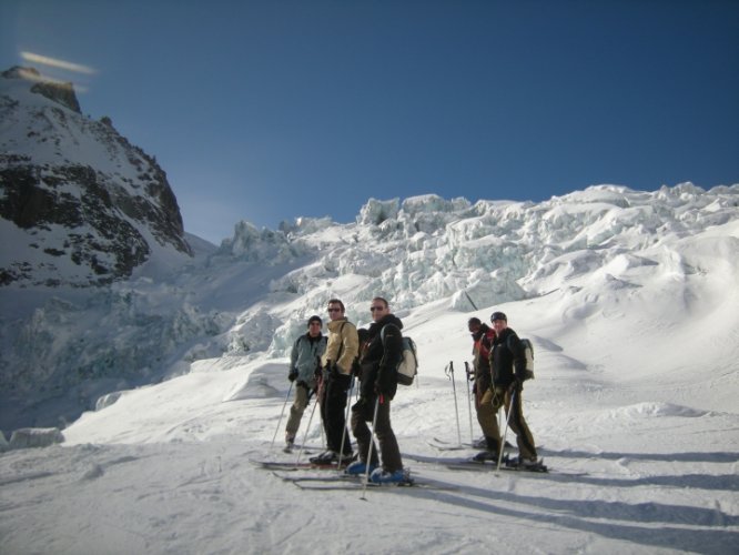 Descente de la Vallée Blanche