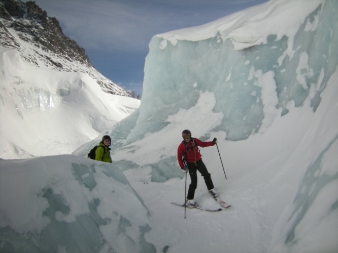 Descente de la Vallée Blanche