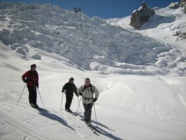 Vallée Noire et glacier de la Vierge