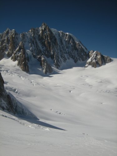 Glacier de la Vierge et Vallée Noire