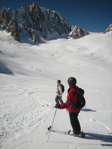 Glacier de la Vierge et Vallée Noire