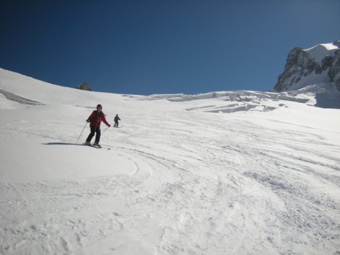 Glacier de la Vierge et Vallée Noire