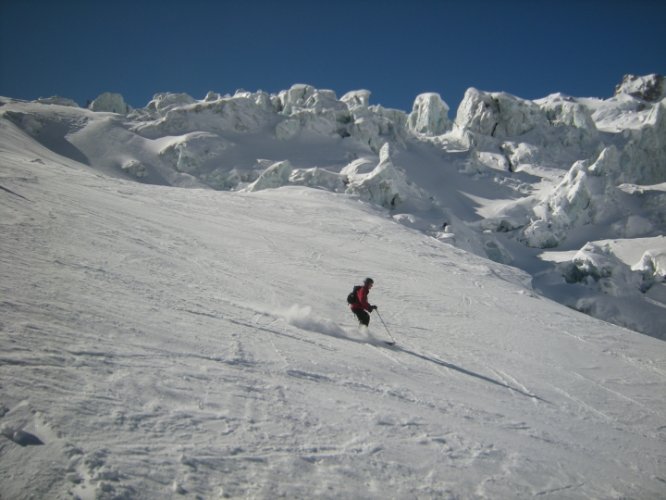 Glacier de la Vierge et Vallée Noire