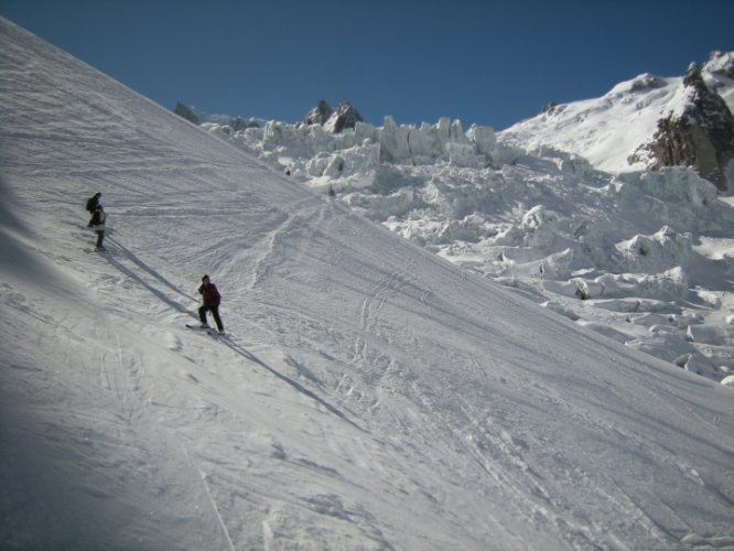 Glacier de la Vierge et Vallée Noire