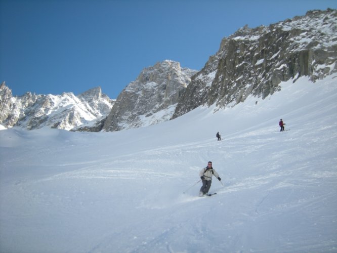 Glacier de la Vierge et Vallée Noire