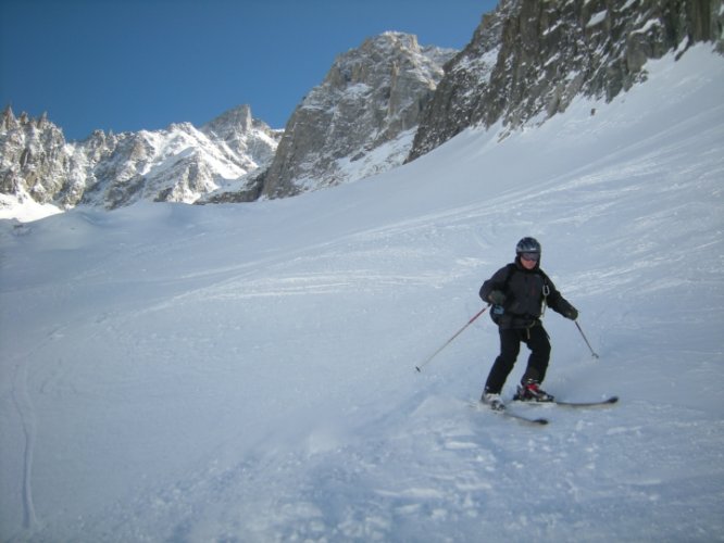 Glacier de la Vierge et Vallée Noire