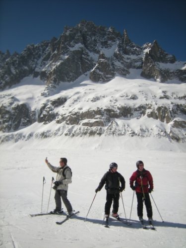 Glacier de la Vierge et Vallée Noire