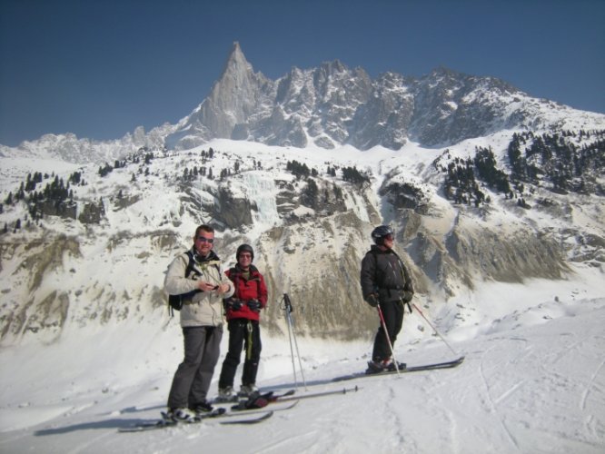 Glacier de la Vierge et Vallée Noire