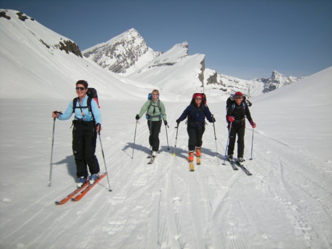 Tour du Wildstrubel à skis