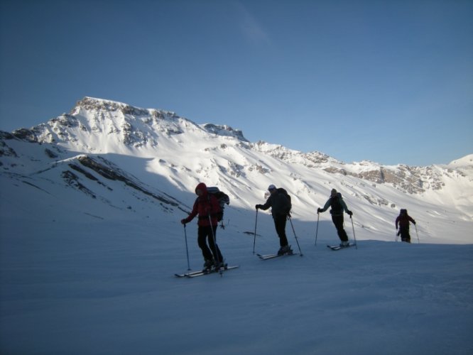 Tour du Wildstrubel à skis