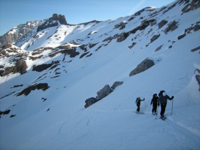 Tour du Wildstrubel à skis