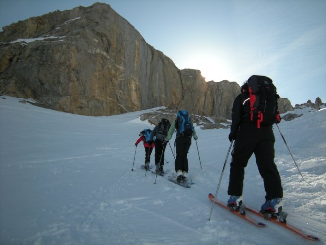 Tour du Wildstrubel à skis