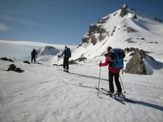 Tour du Wildstrubel à skis