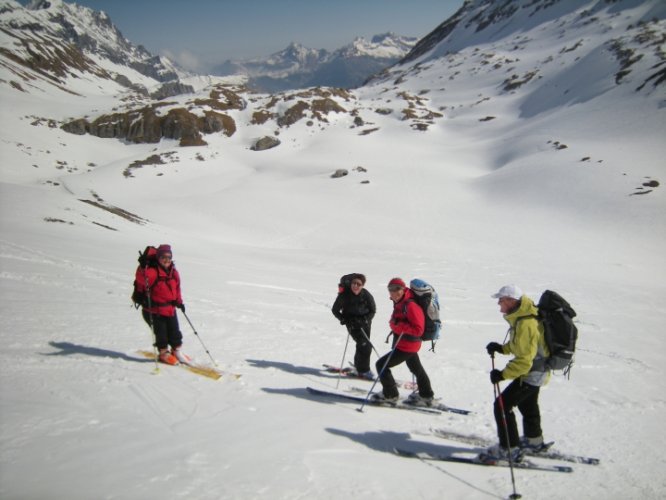 Tour du Wildstrubel à skis