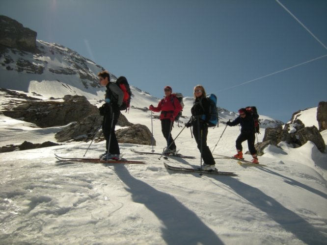 Tour du Wildstrubel à skis