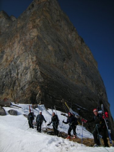 Tour du Wildstrubel à skis