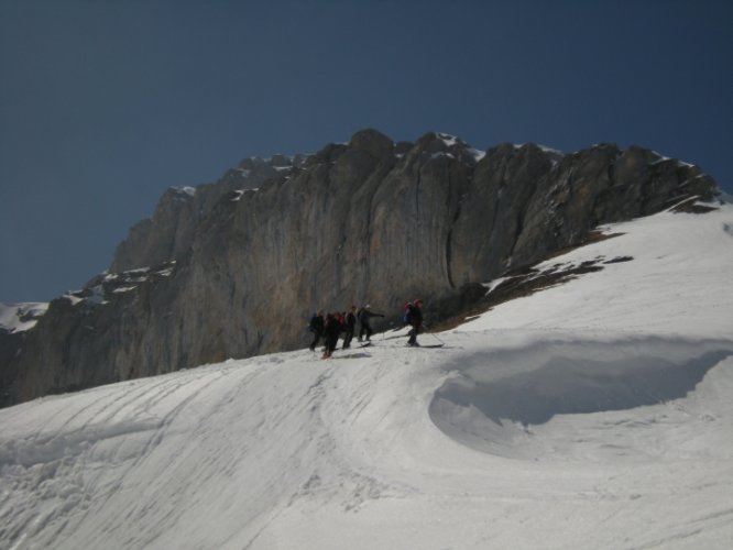 Tour du Wildstrubel à skis