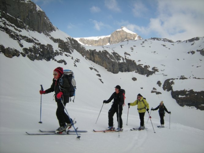 Tour du Wildstrubel à skis