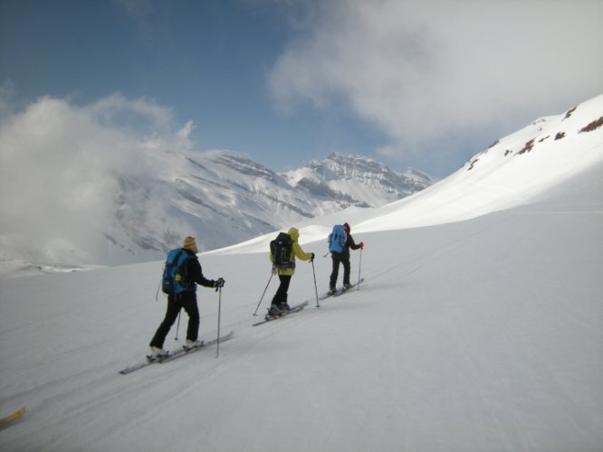 Tour du Wildstrubel à skis