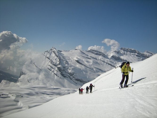 Tour du Wildstrubel à skis