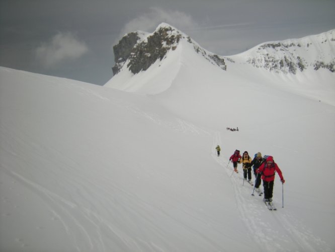 Tour du Wildstrubel à skis