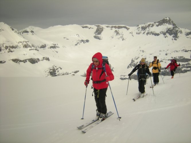 Tour du Wildstrubel à skis