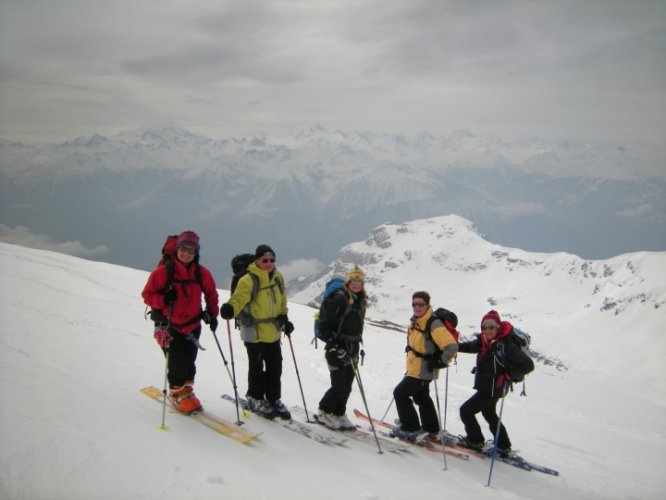 Tour du Wildstrubel à skis