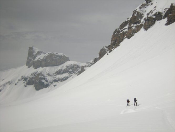 Tour du Wildstrubel à skis