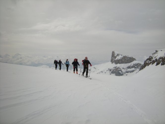 Tour du Wildstrubel à skis