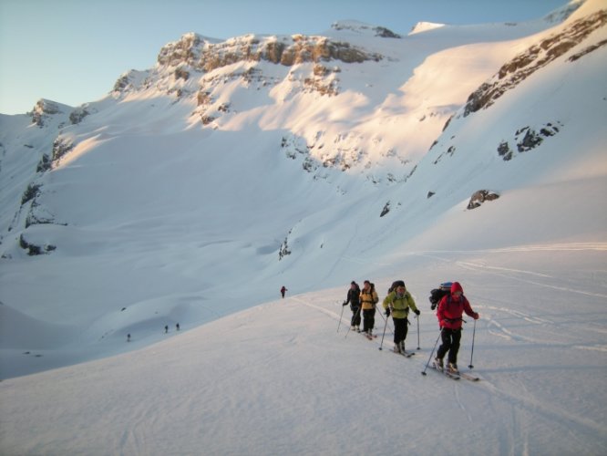 Tour du Wildstrubel à skis