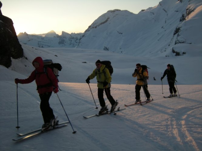 Tour du Wildstrubel à skis