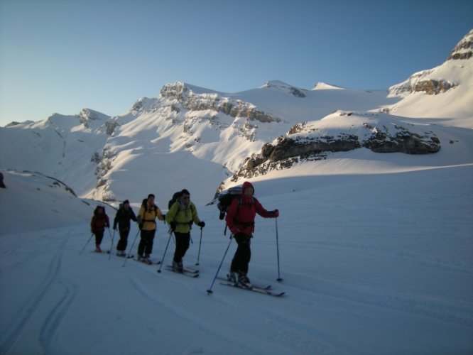 Tour du Wildstrubel à skis