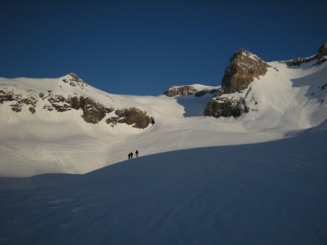 Tour du Wildstrubel à skis