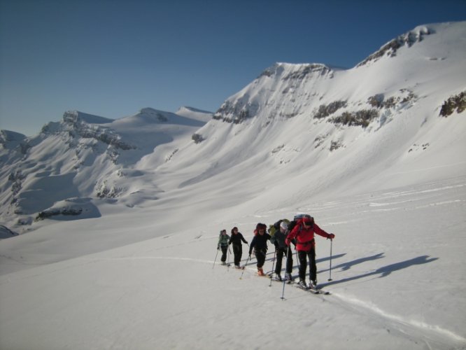 Tour du Wildstrubel à skis