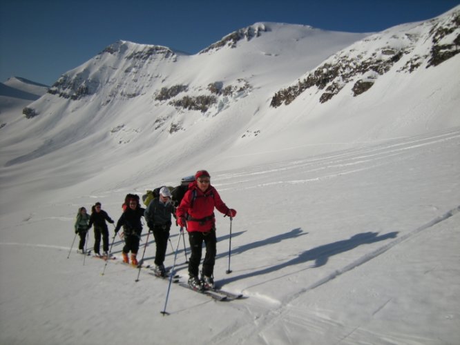 Tour du Wildstrubel à skis