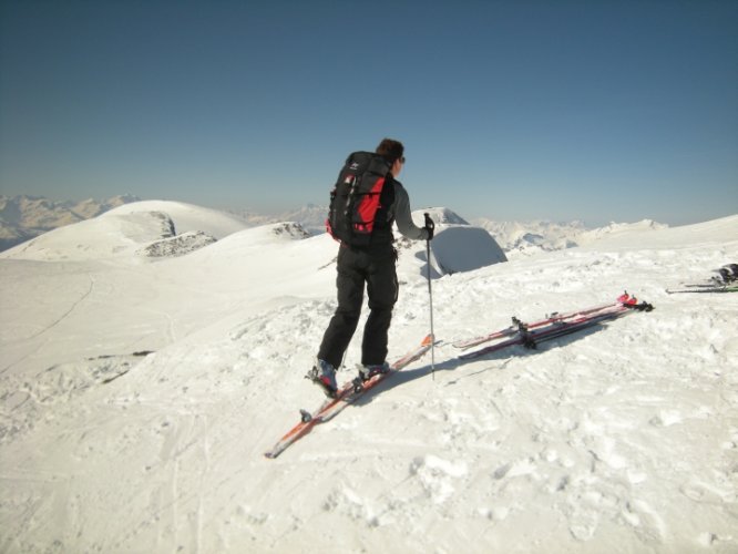 Tour du Wildstrubel à skis