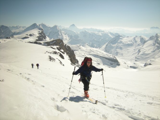 Tour du Wildstrubel à skis