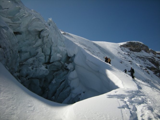 Tour du Wildstrubel à skis