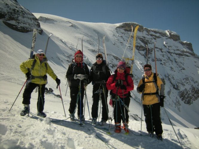 Tour du Wildstrubel à skis