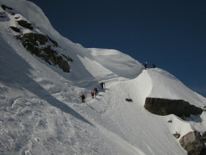 Tour du Wildstrubel à skis