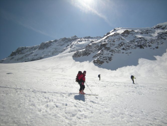 Tour du Wildstrubel à skis