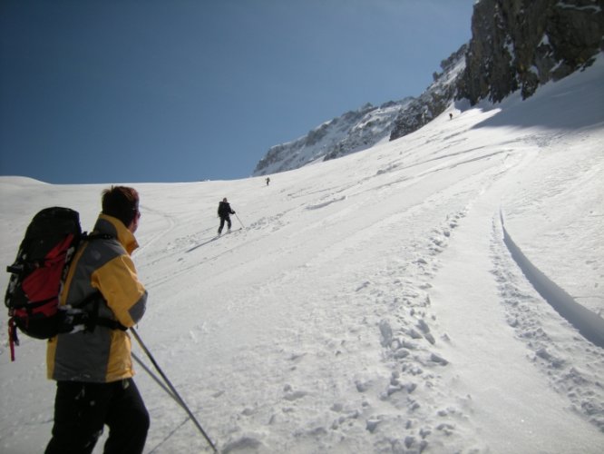 Tour du Wildstrubel à skis