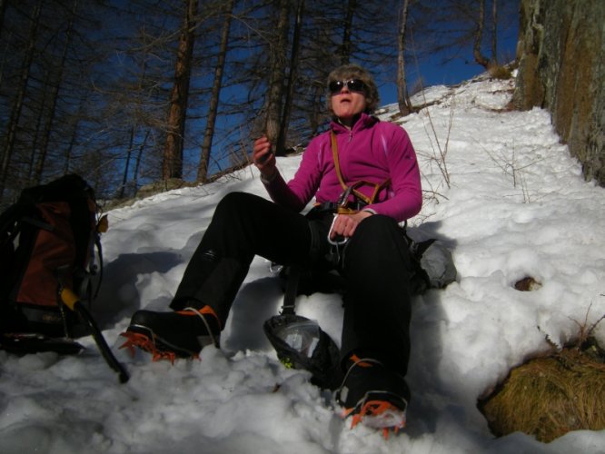 Cascade de glace à Cogne : e tutto relativo