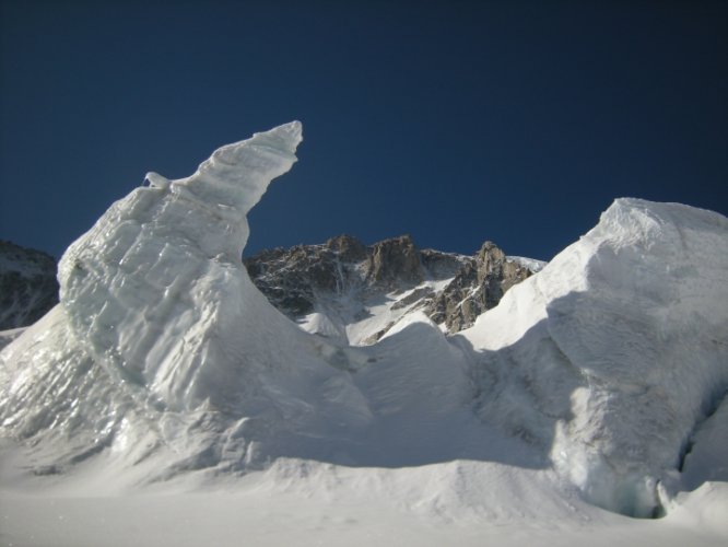 Ski au col du Tour Noir, Chamonix